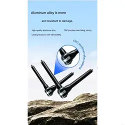 Brazo articulado de aluminio para cámara y monitor con rótula 1/4″