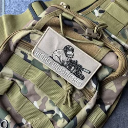 Moral Beaver Parche táctico militar alta resistencia con gancho y bucle