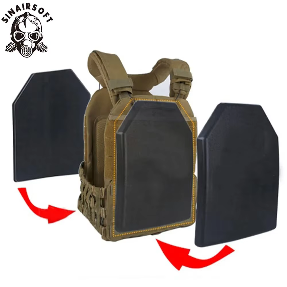 SINAIRSOFT chaleco táctico airsoft portaplacas SAPI antichoque EVA - imagen 5