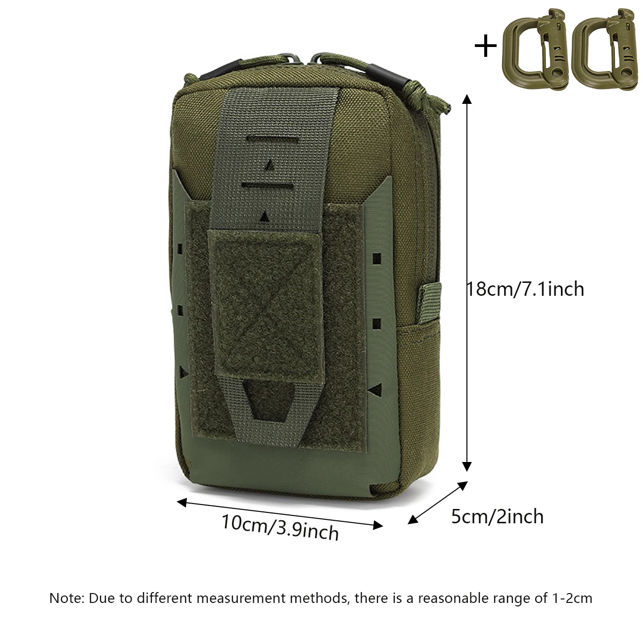 Bolsa EDC colgante expandible MOLLE multifuncional para herramientas - imagen 2