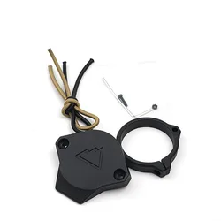Modlite Tapa de lente protectora recambio para linterna táctica Rine