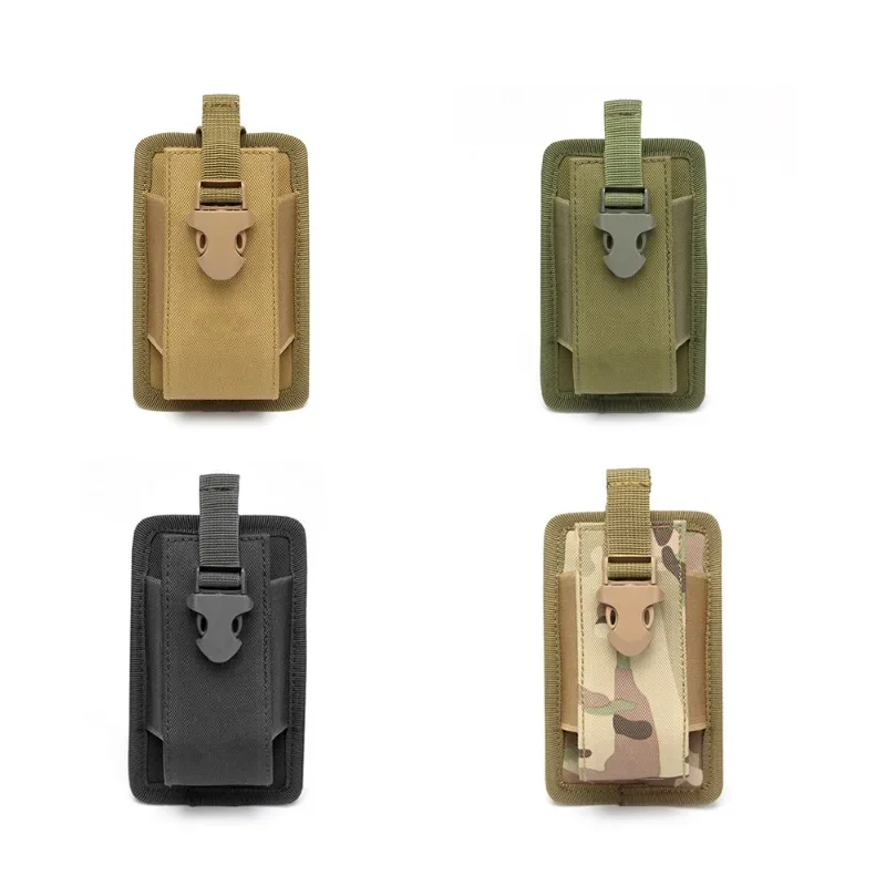Funda táctica para walkie-talkie en color negro