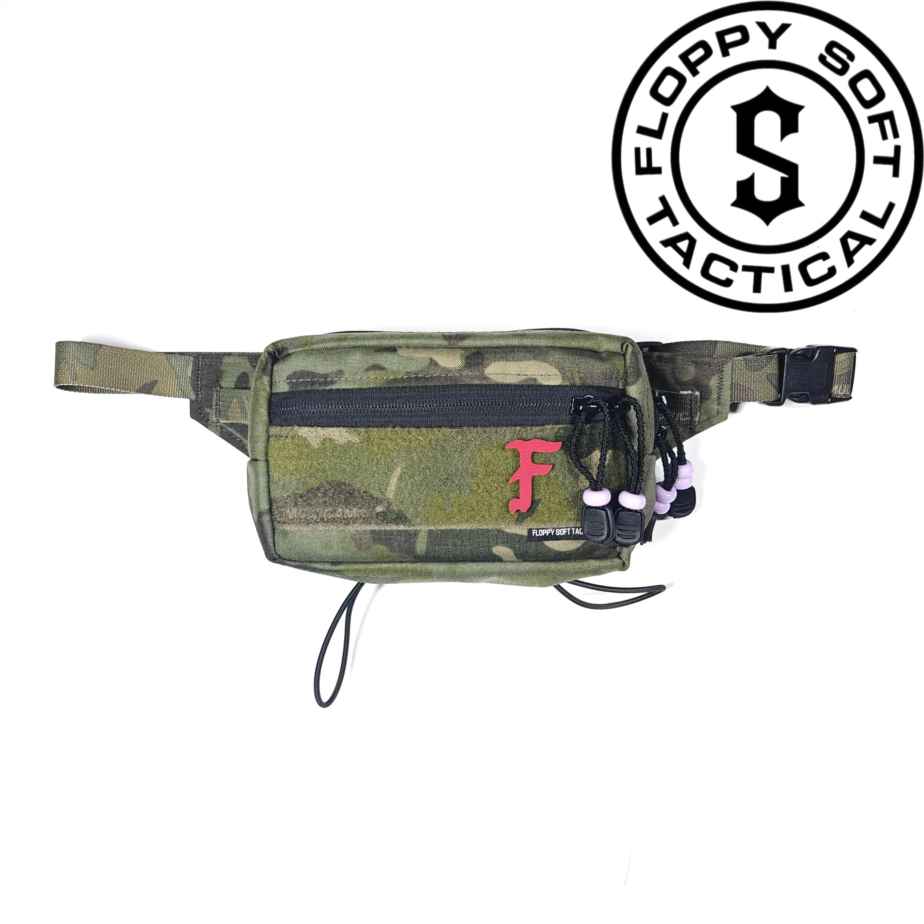 Riñonera táctica camuflaje desértico tigre multifuncional exteriores - imagen 5