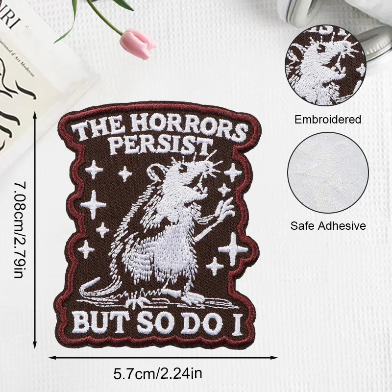 Parche termoadhesivo bordado emblema inspirador DIY para gorras y ropa - imagen 3