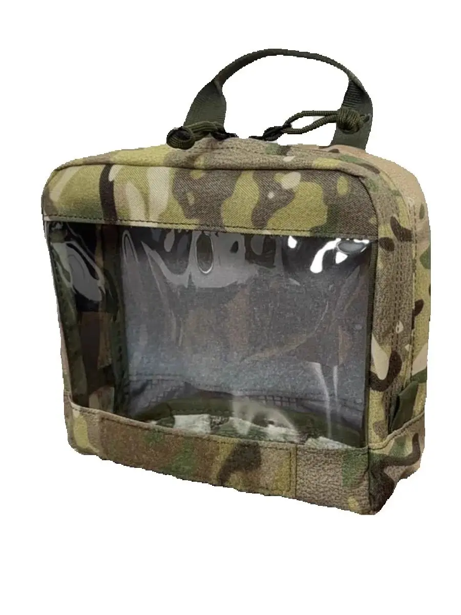 Bolsa táctica transparente secundaria con organizador interior Simple - imagen 4