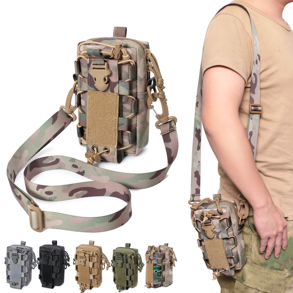 Bolsa MOLLE portabotellas y smartphone CLUSGO - imagen 4