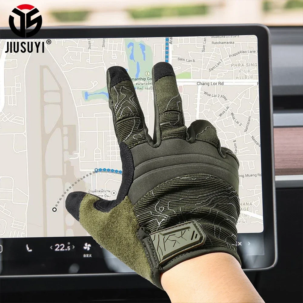Guantes tácticos transpirables para conducción y trabajo outdoor - imagen 4