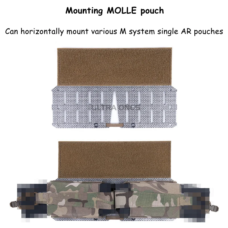 Adaptador MOLLE de bolsa táctica para chaleco de caza – - imagen 2