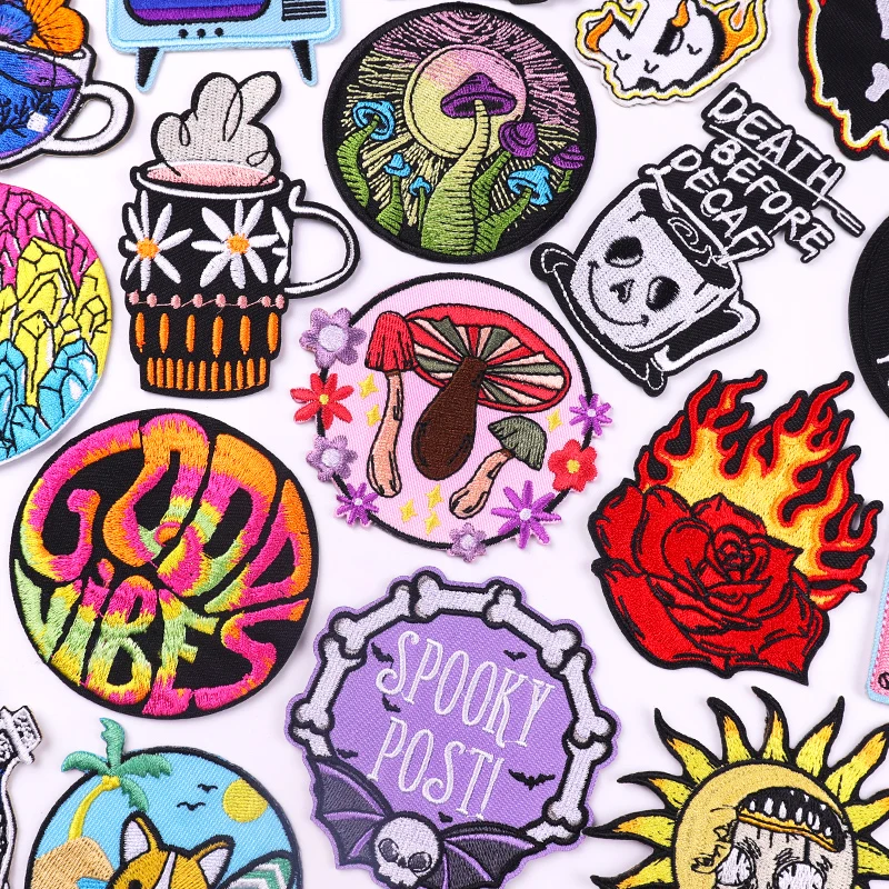 Patch bordado estilo punk setas – Táctico MOLLE para equipar