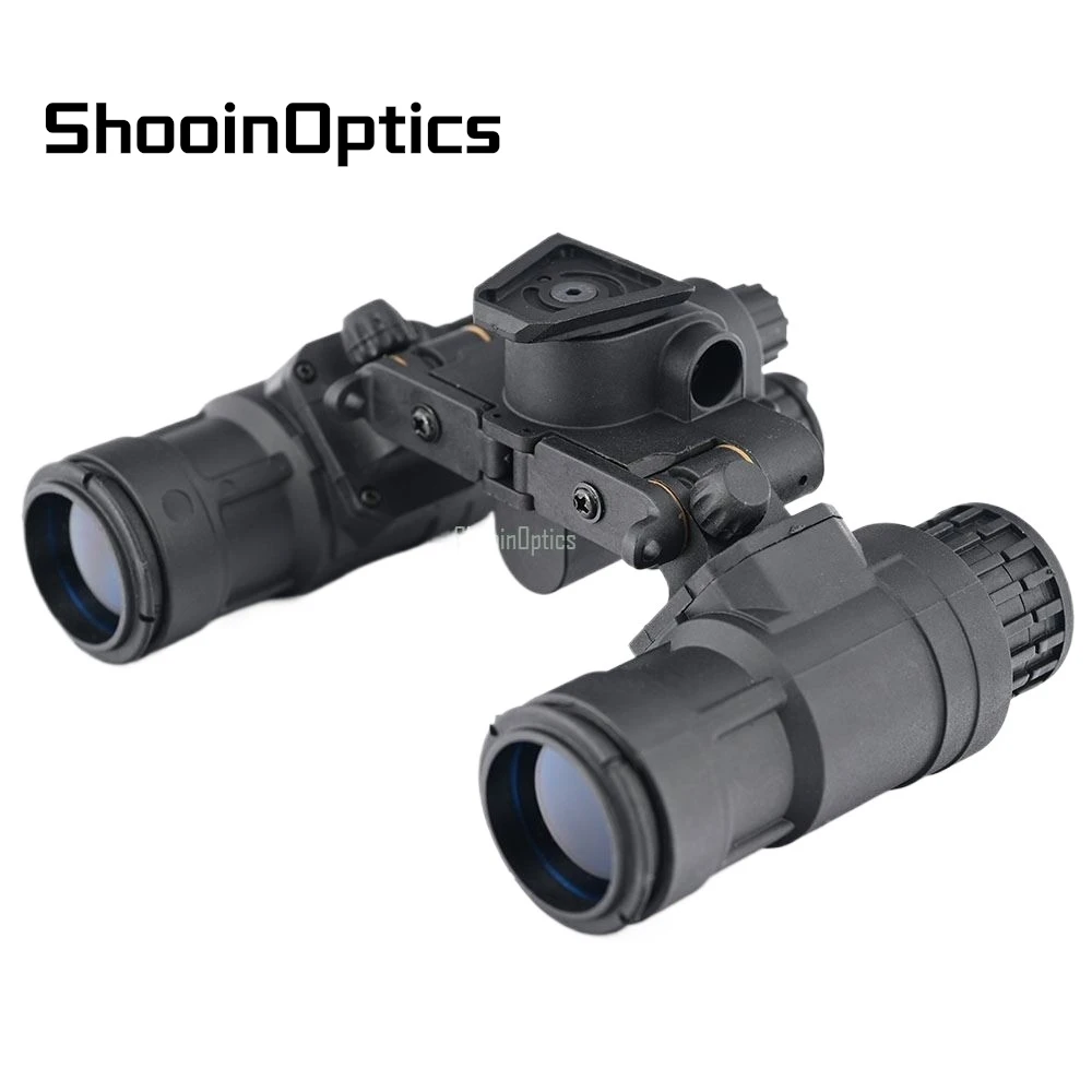 Gafas visión nocturna no operativas estilo PVS-31 para coleccionar militar - imagen 2