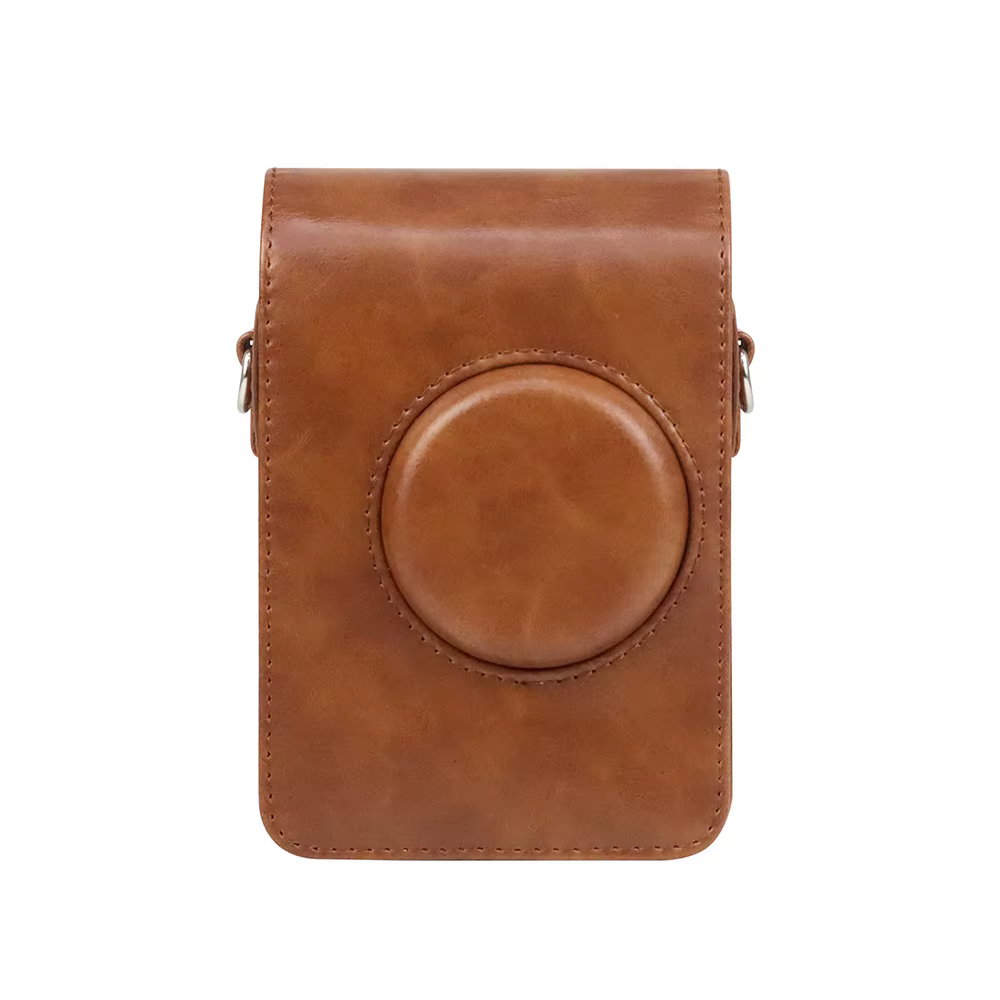 Funda de cuero PU Fujifilm Instax Mini EVO con correa de hombro - imagen 5