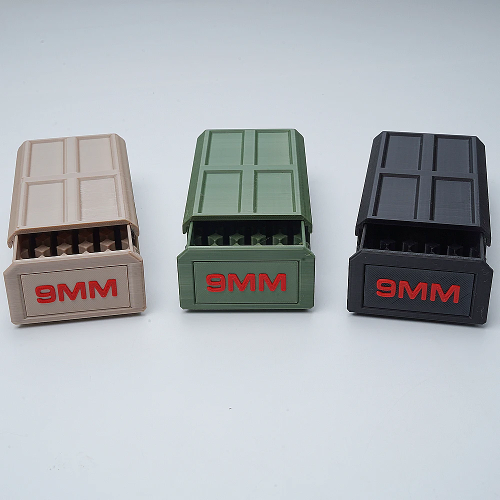 Caja munición 9 mm para 50 balas – Tiro, caza y mantenimiento de armas - imagen 4