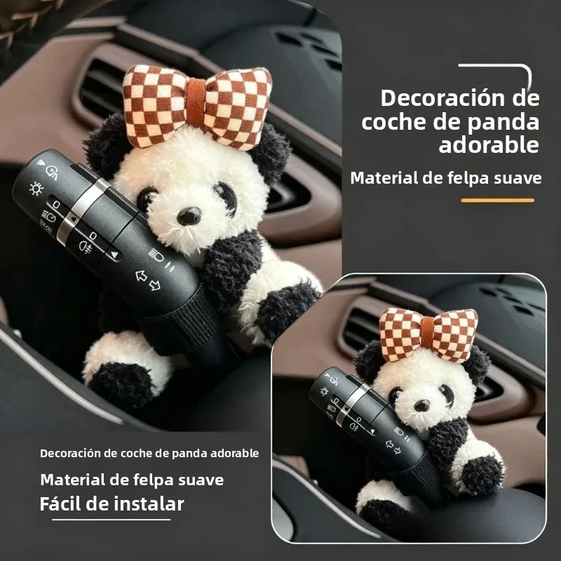 Adorno interior coche panda para salpicadero y limpiaparabrisas - imagen 2