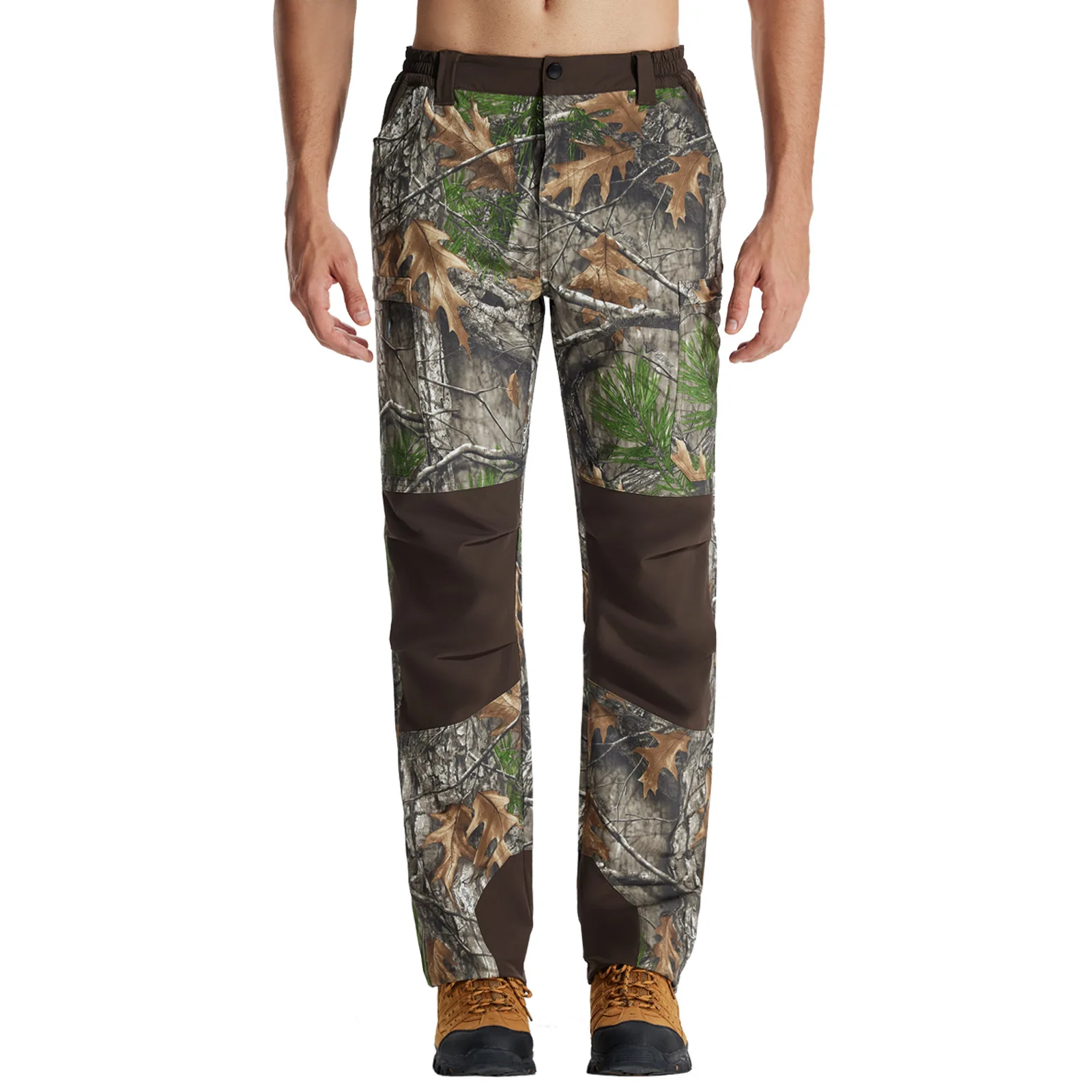 Pantalones tácticos camuflaje biónico transpirables elásticos - imagen 3