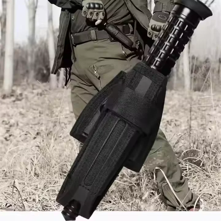 Funda táctica para bastón con cinturón y rotación completa EDC - imagen 3