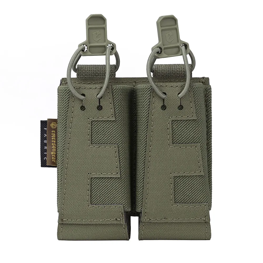 Emersongear bolsa táctica pistola doble compartimento en V nailon - imagen 5