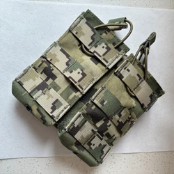 Funda táctica para cargadores camuflaje antiinfrarrojos desmontable