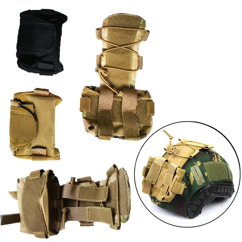 Bolsa táctica NVG para batería de casco, contrapeso airsoft - imagen 3