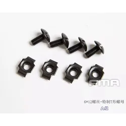 FMA herrajes de fijación tornillos y tuercas para correa de casco