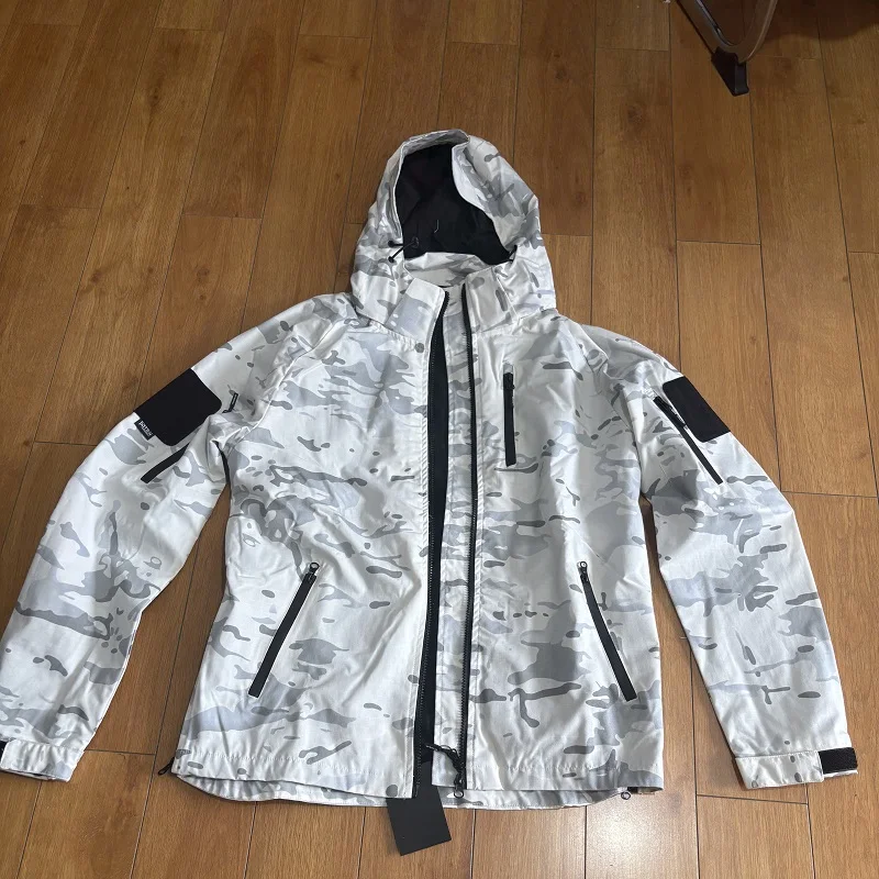 MCAP Chaqueta Táctica Ligera de Poliéster y Algodón Negra y Gris - imagen 4