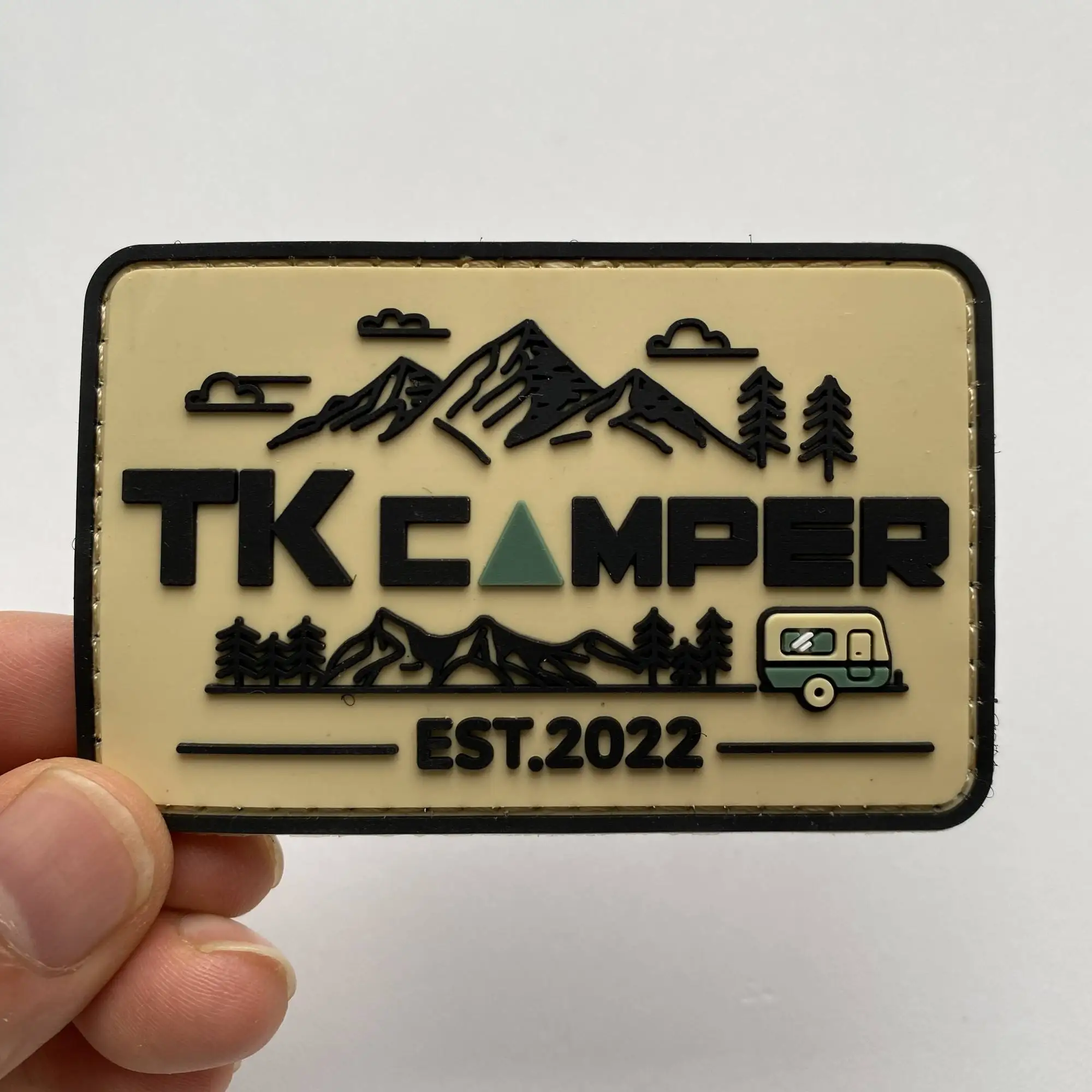 Parche táctico personalizado 3D PVC con velcro para ropa y equipo - imagen 3