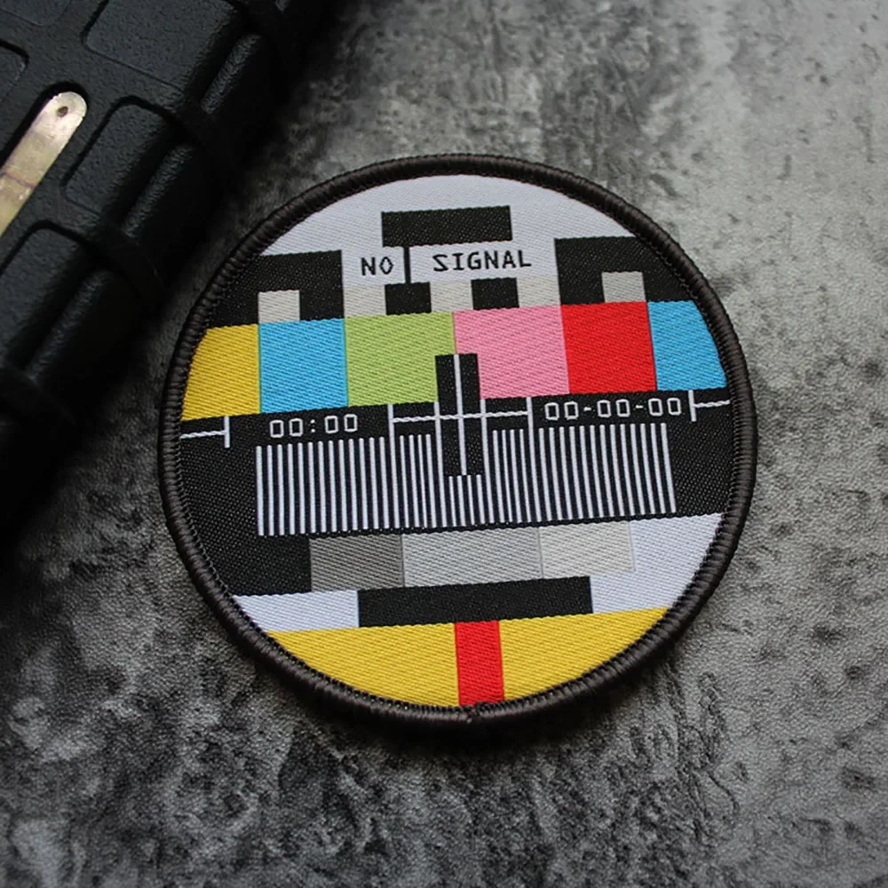 Patch morale velcro retro – Parche táctico clásico equipamiento - imagen 3