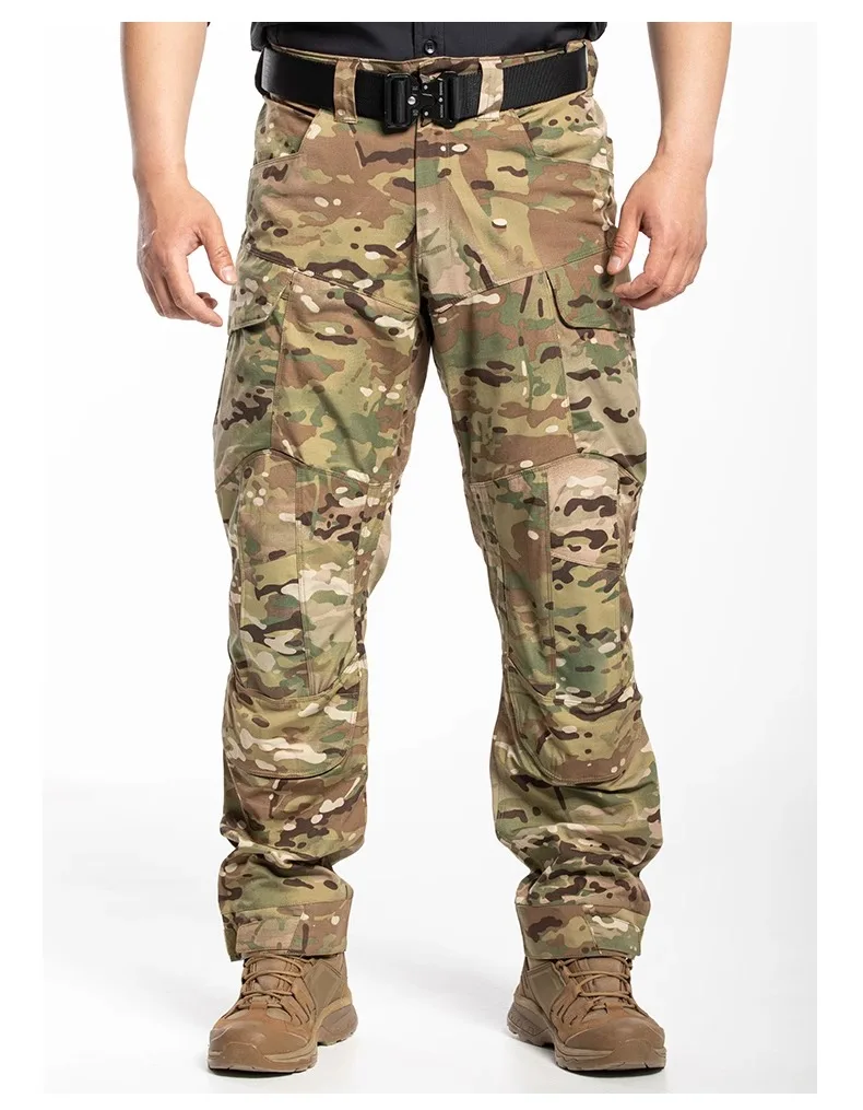 Pantalones tácticos camuflaje ripstop para aire libre e invierno - imagen 3
