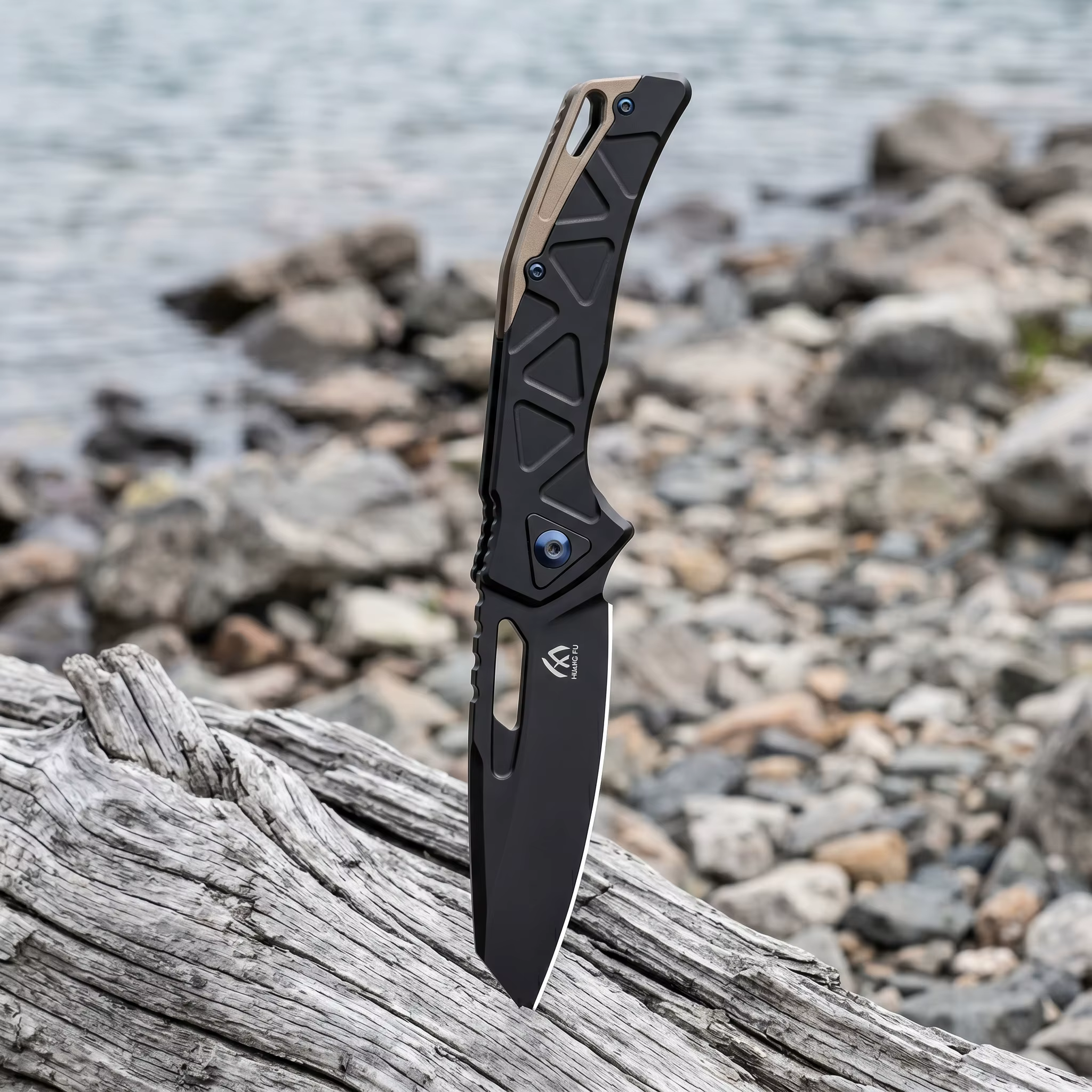 Cuchillo plegable multifunción táctica al aire libre y regalo hombre - imagen 4