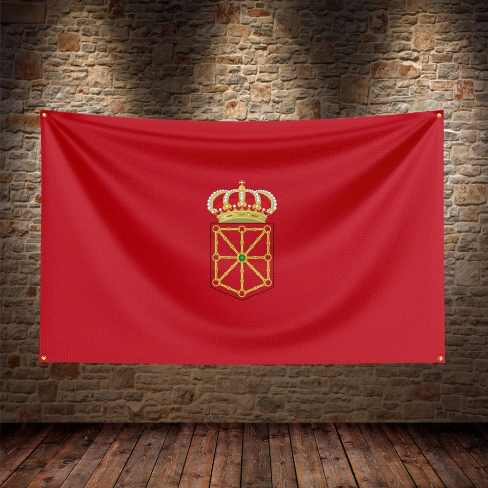 Bandera Navarra España para decoración y uso exterior - imagen 5