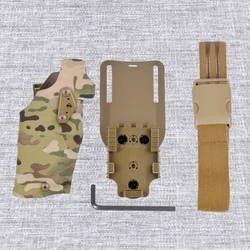 Funda táctica Glock 17 – Correa de pierna con sistema MOLLE