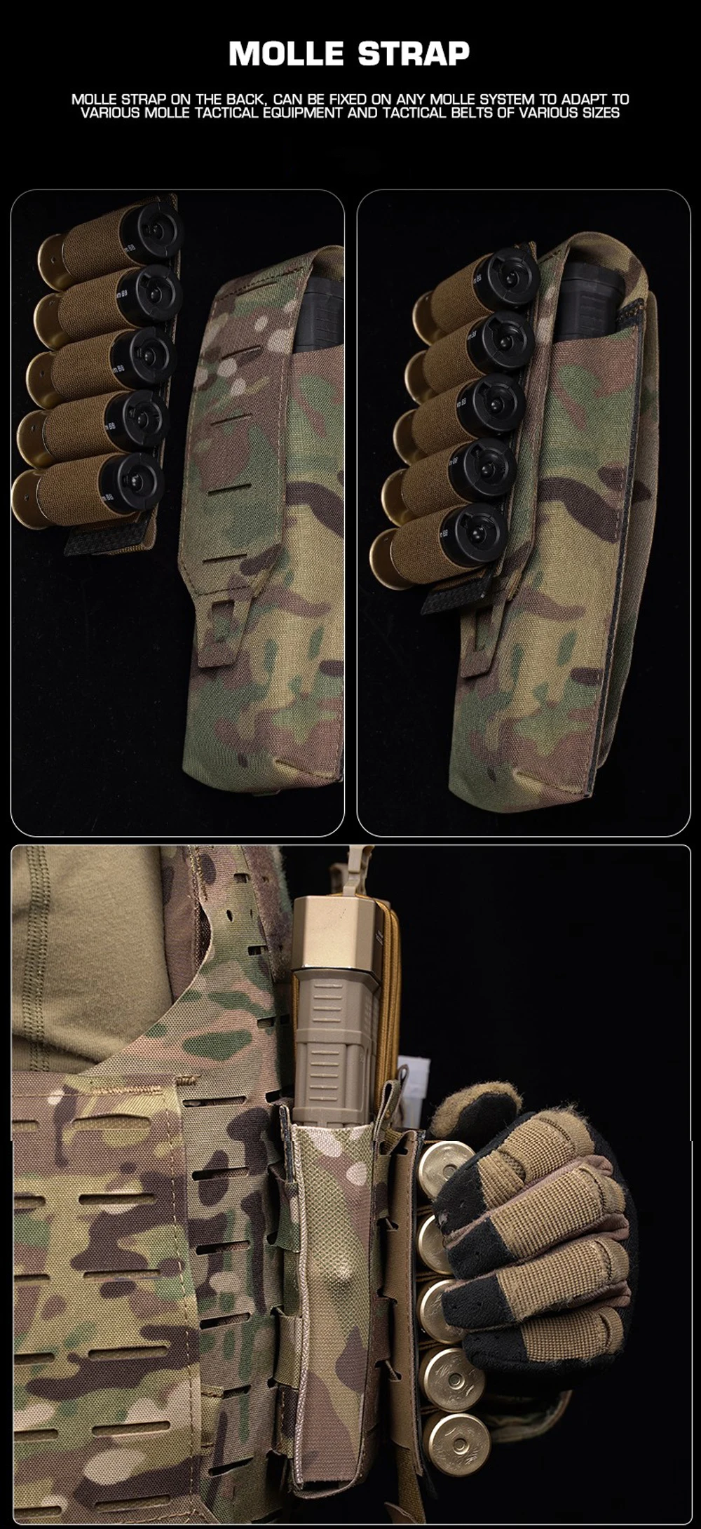 Variantes de color: verde Ranger y multicam