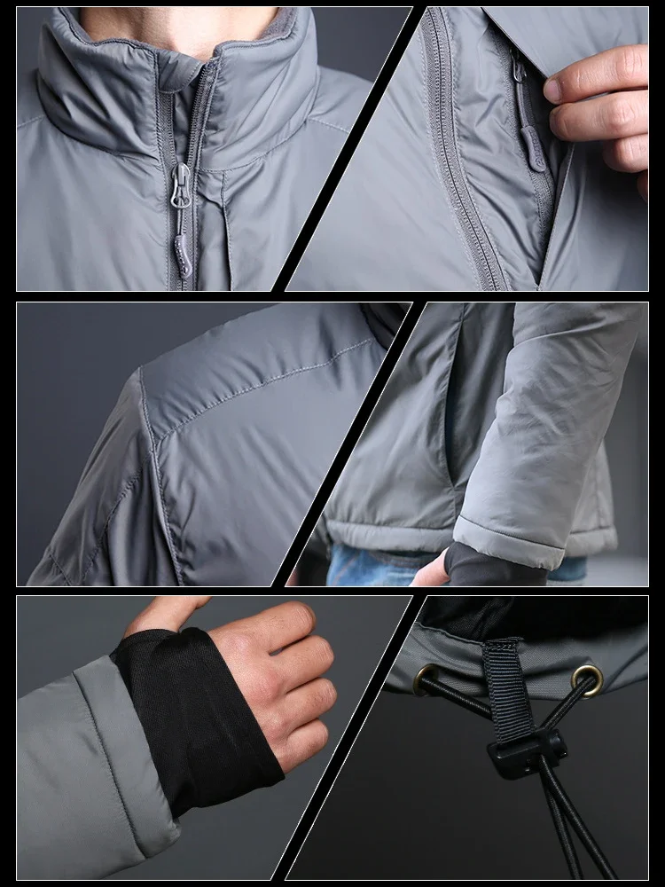 Chaqueta táctica impermeable para invierno