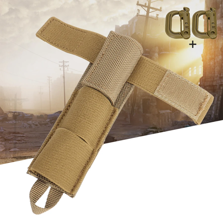 Correa MOLLE para antena de walkie-talkie, sujeción fija táctica - imagen 5
