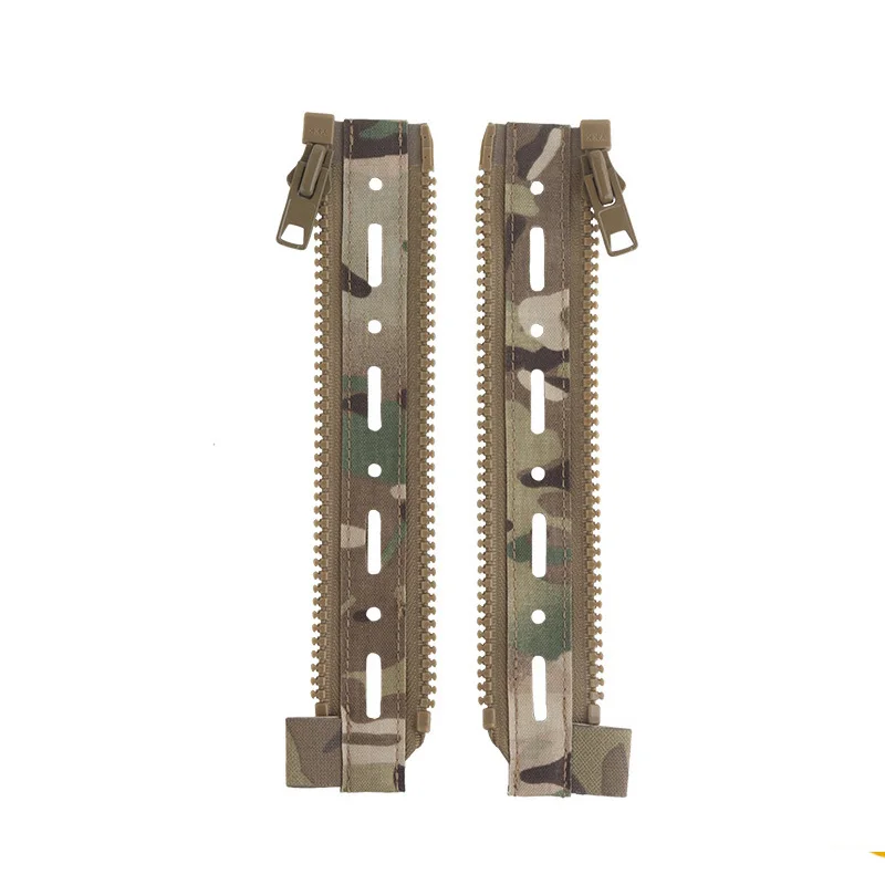 Panel trasero MOLLE táctico con cremallera y extensión adaptadora - imagen 5