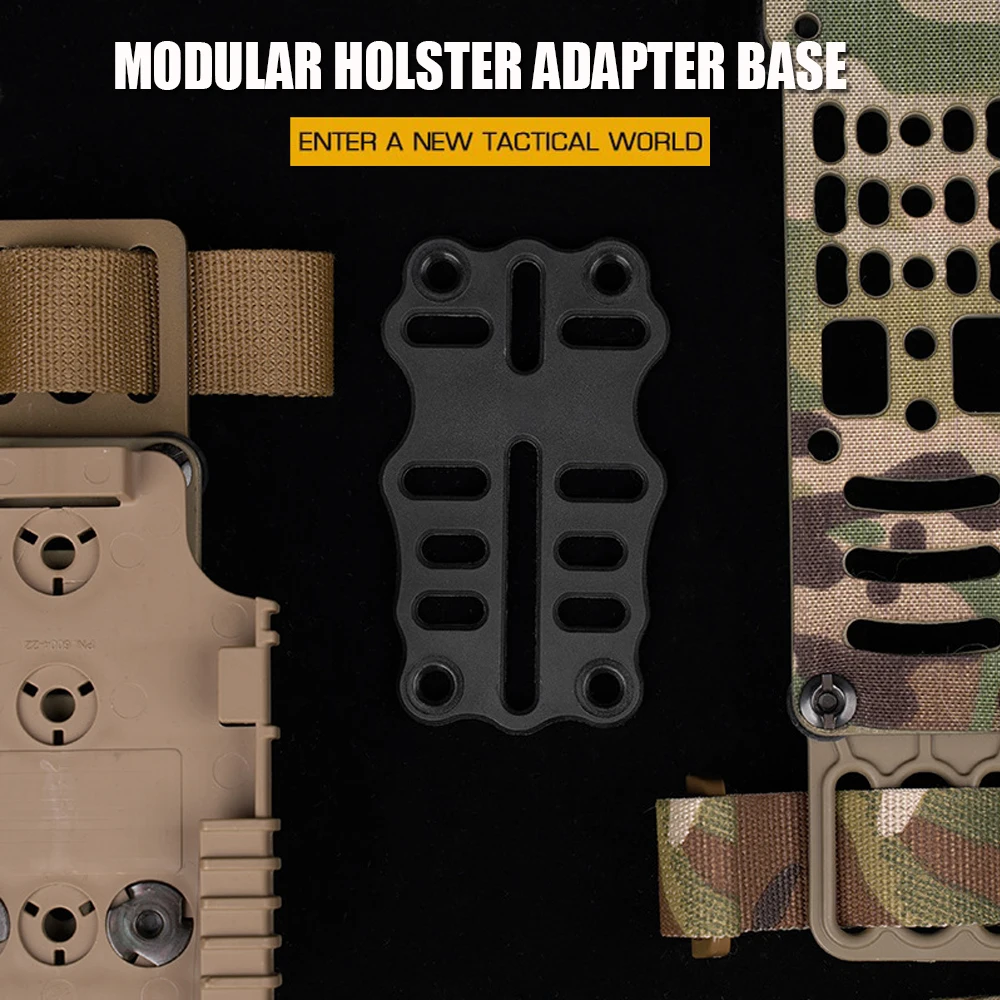 Base adaptadora en detalle con sistema QLS