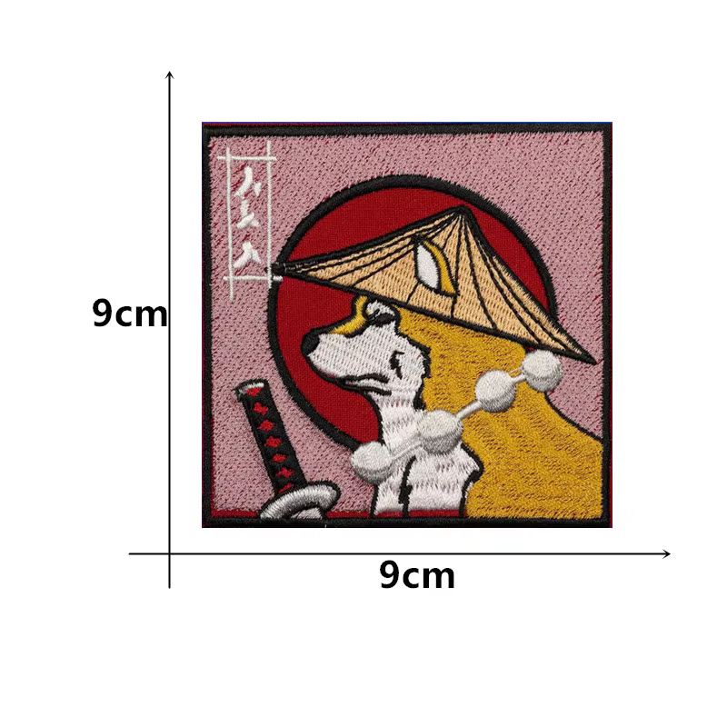Parche táctico bordado samurái japonés para chaqueta MOLLE - imagen 4