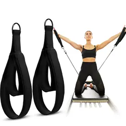 Correas de Pilates doble bucle con anillo en D para reformer
