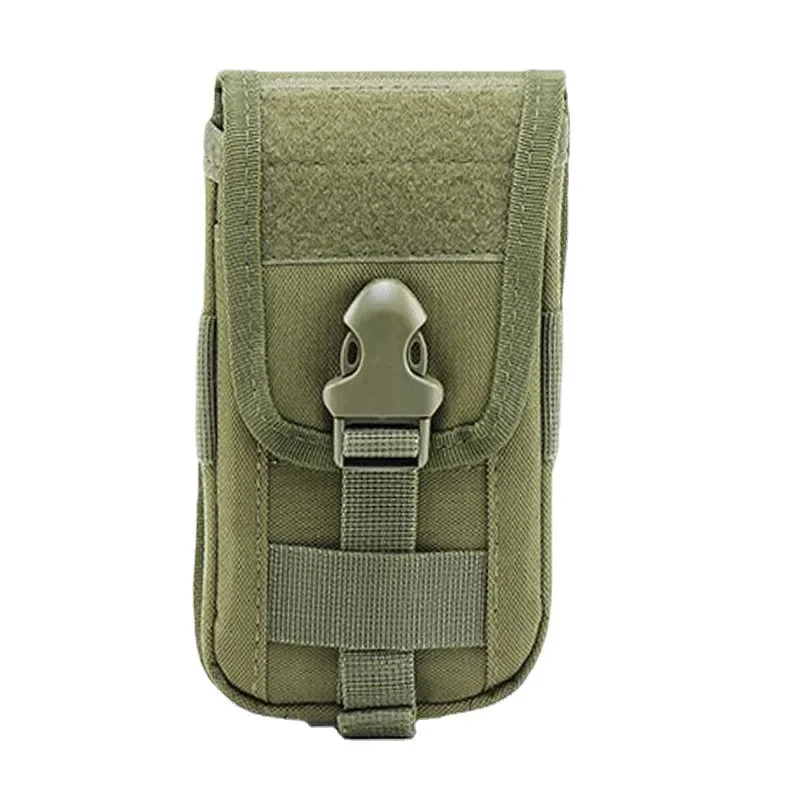 Riñonera táctica MOLLE camuflaje con bolsillos tarjetas y monedas - imagen 3