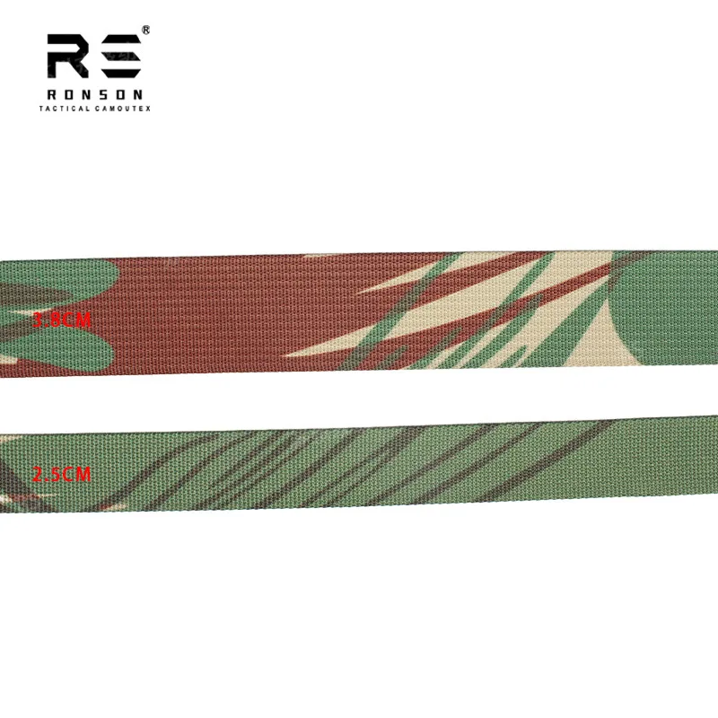 Cinta camuflaje Rodesia táctica MOLLE para mochila y correas - imagen 4