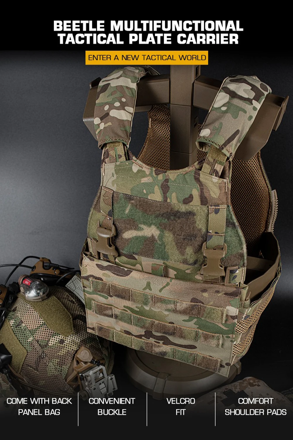 Chaleco frontal MOLLE