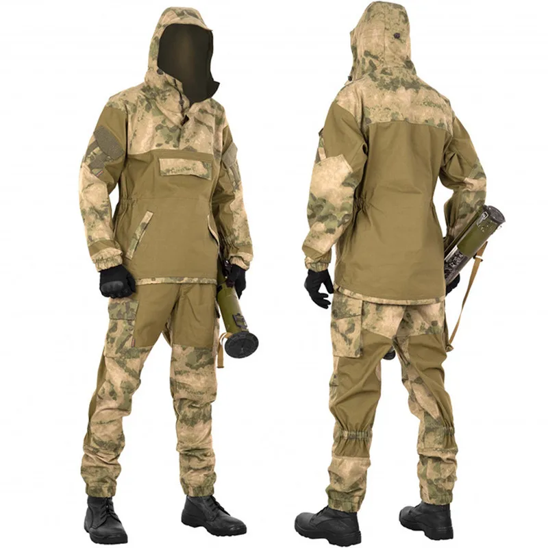 GORKA-4 traje de combate camuflaje táctico militar largo aire libre - imagen 3