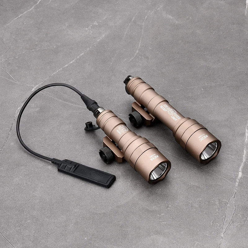 Linterna táctica SureFire M300C doble función con riel Picatinny - imagen 4