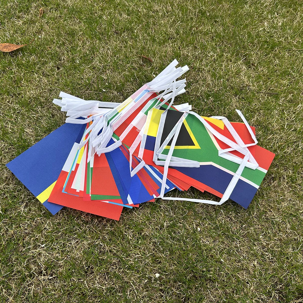 Guirnalda de banderas países del mundo para decoración eventos - imagen 2