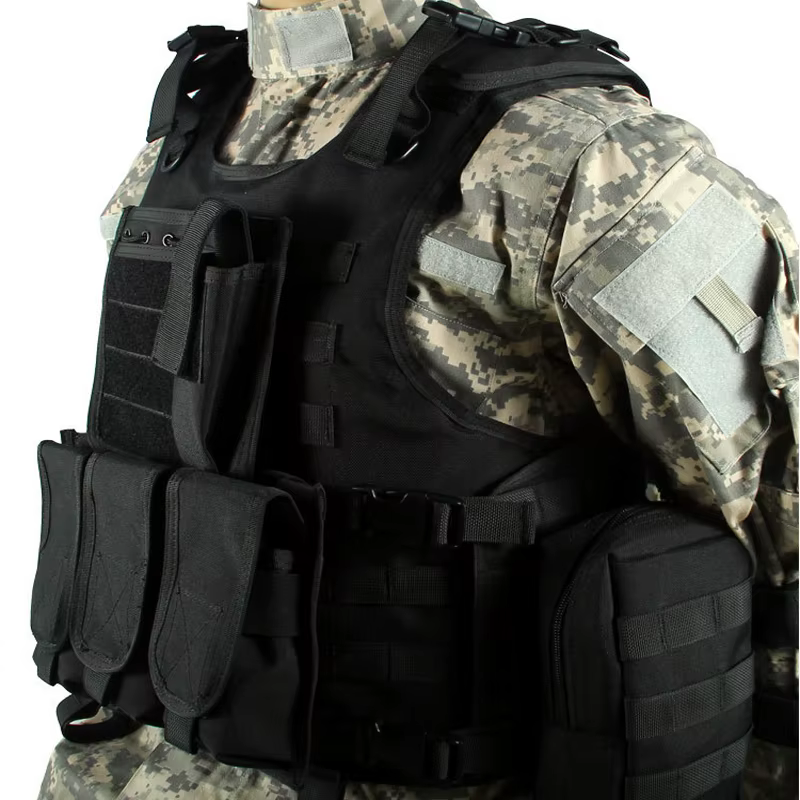 Chaleco Táctico con Hebilla – Ligero para Airsoft, Caza y Outdoor - imagen 2