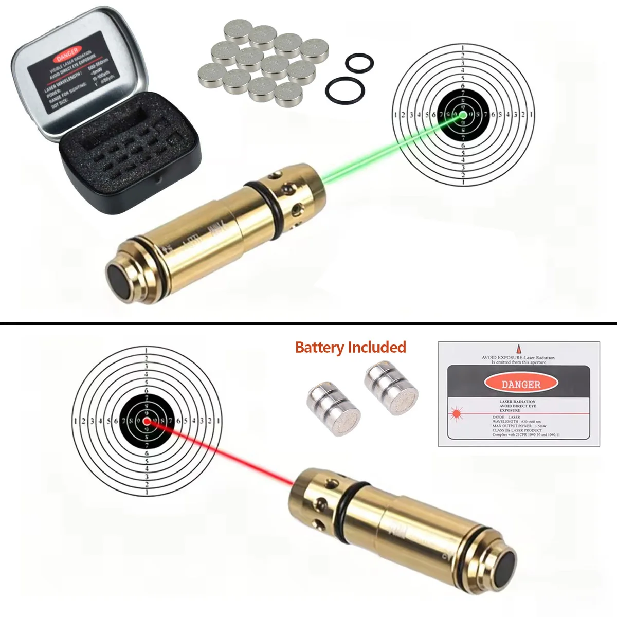 Cartucho de entrenamiento láser para tiro en seco con boresighter - imagen 4