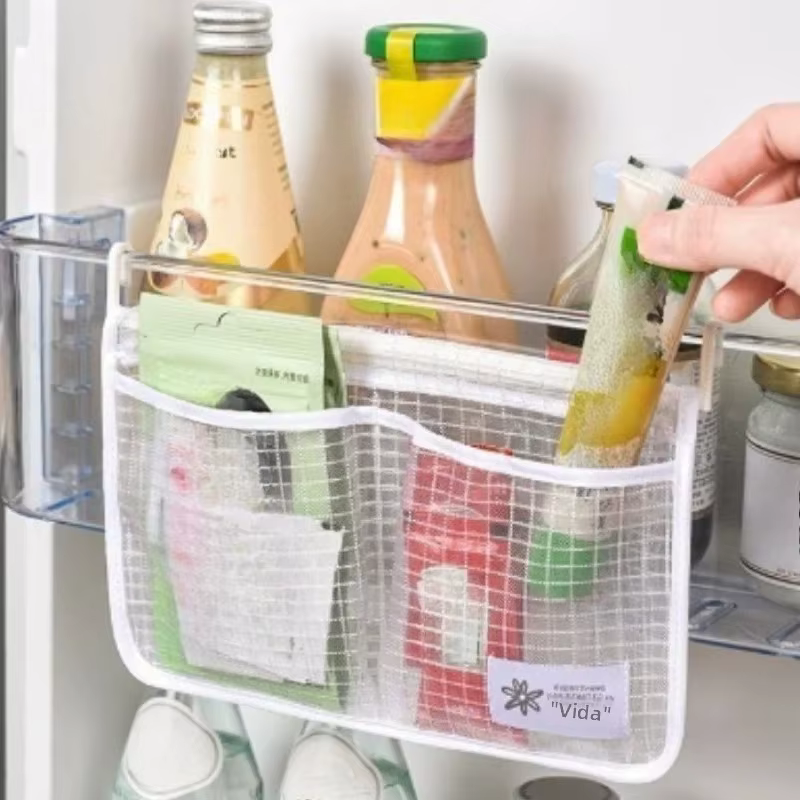 Bolsa colgante de malla multifuncional para cocina y dormitorio - imagen 3
