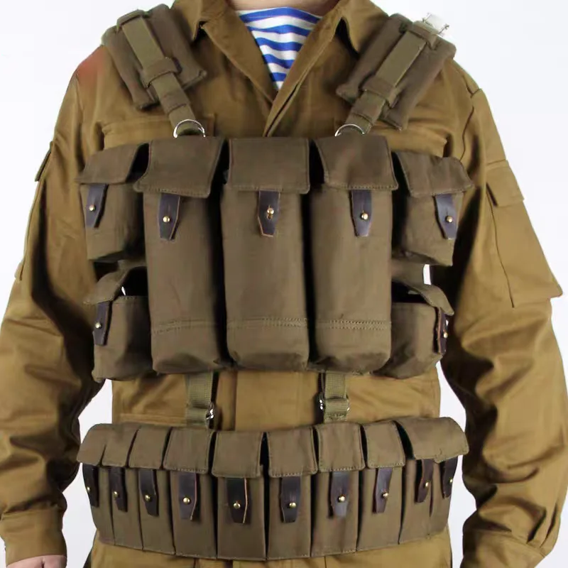 Chaleco táctico ruso MOLLE para exteriores portaequipo portátil - imagen 5