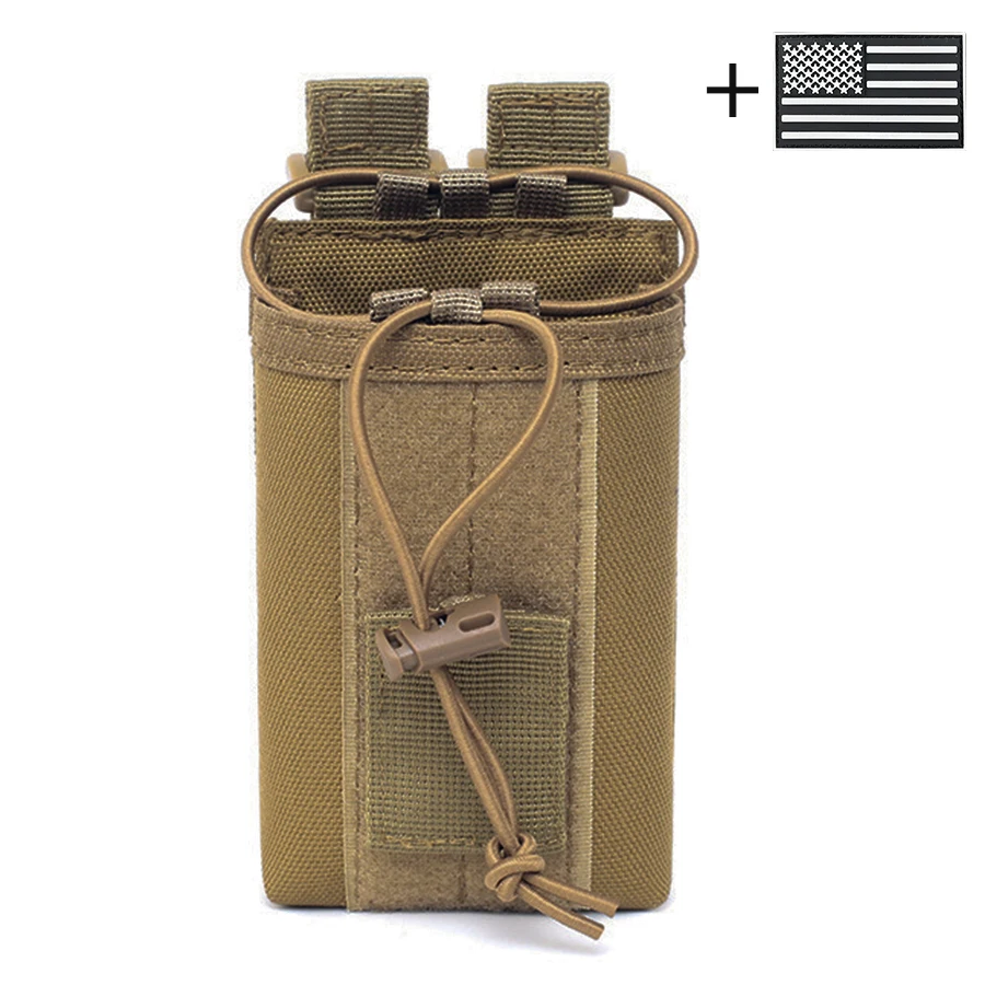 Bolsa MOLLE multifuncional para walkie talkie exterior ripstop - imagen 5