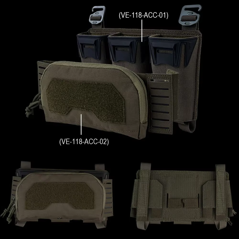 Bolsa admin MOLLE táctica portacargadores triple - imagen 4
