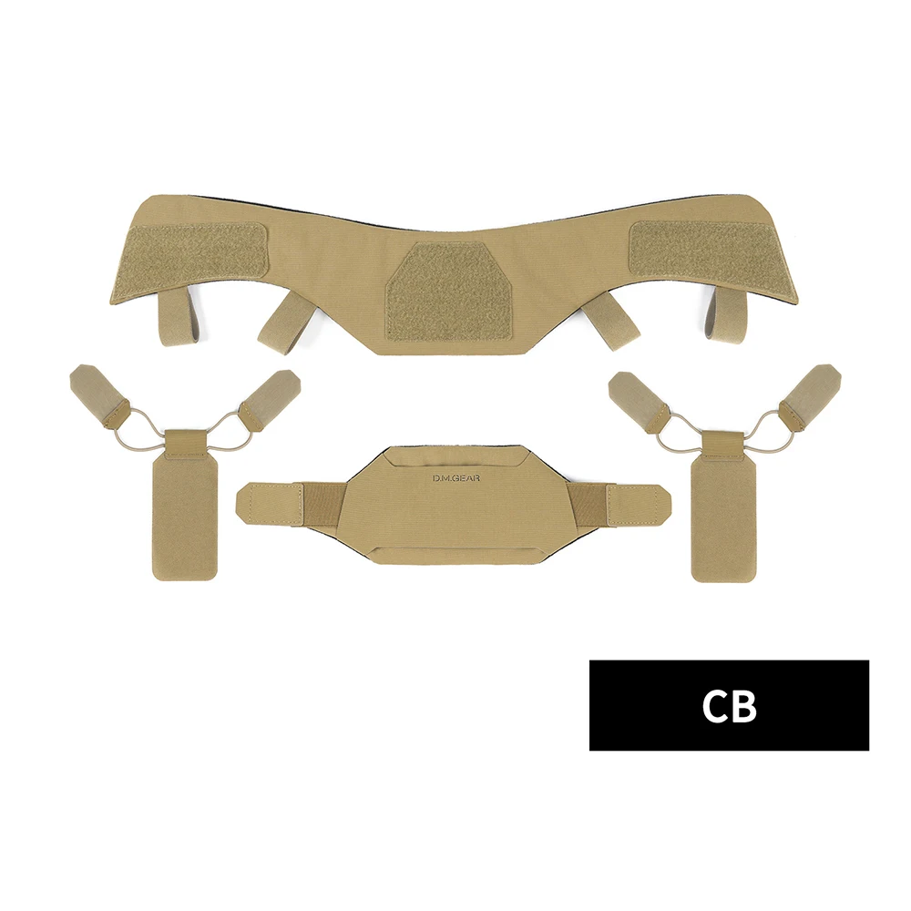 Chaleco Táctico D.M.GEAR con Protector de Cuello - imagen 4